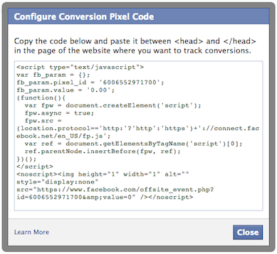 Facebook Conversion Tracking for Hotels
