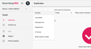 Guest Merge Functionality | RoomKeyPMS