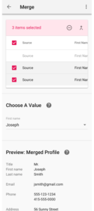 Hotel Guest Merged Profile Mobile-ready